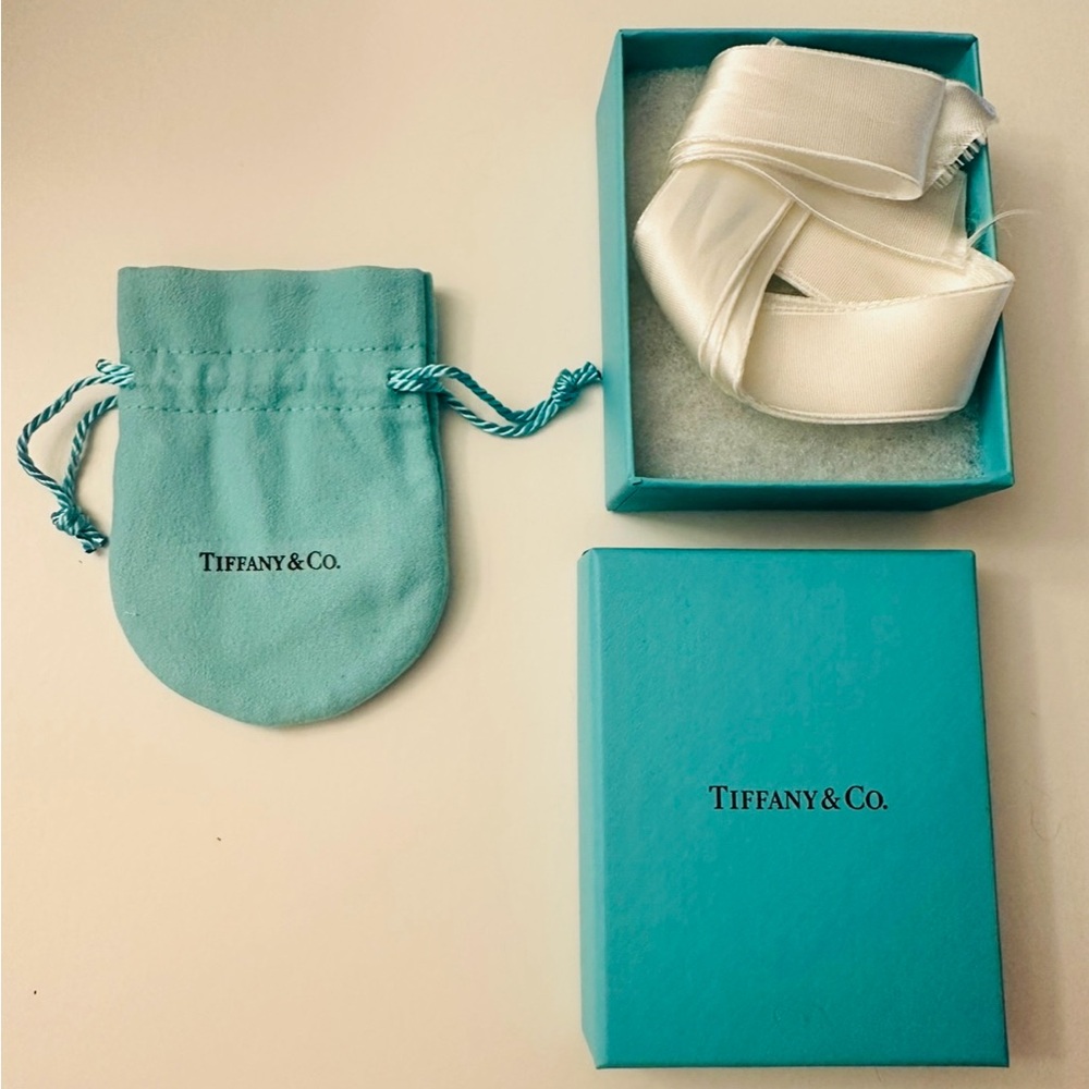 Tiffany & Co Silver Ball Earrings - Picture 3 of 3